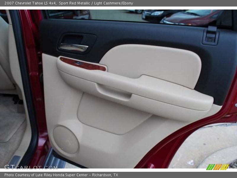 Sport Red Metallic / Light Cashmere/Ebony 2007 Chevrolet Tahoe LS 4x4