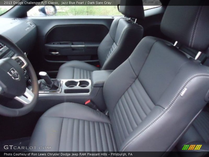 Front Seat of 2013 Challenger R/T Classic