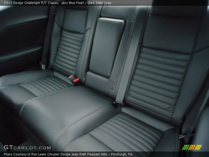 Rear Seat of 2013 Challenger R/T Classic