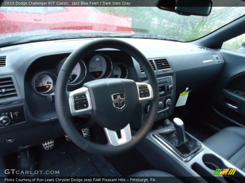 Dashboard of 2013 Challenger R/T Classic