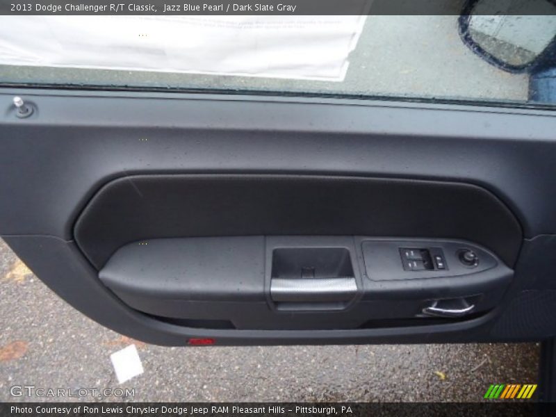 Jazz Blue Pearl / Dark Slate Gray 2013 Dodge Challenger R/T Classic