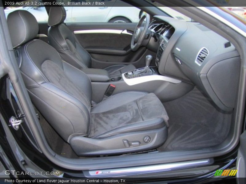  2009 A5 3.2 quattro Coupe Black Interior