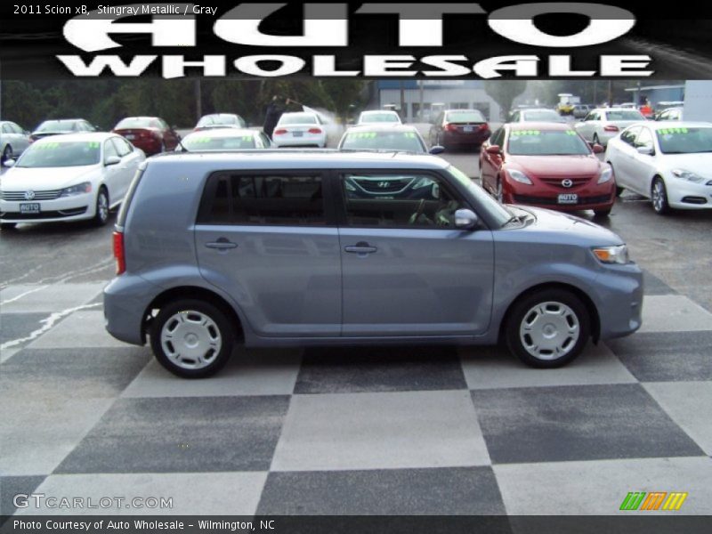 Stingray Metallic / Gray 2011 Scion xB