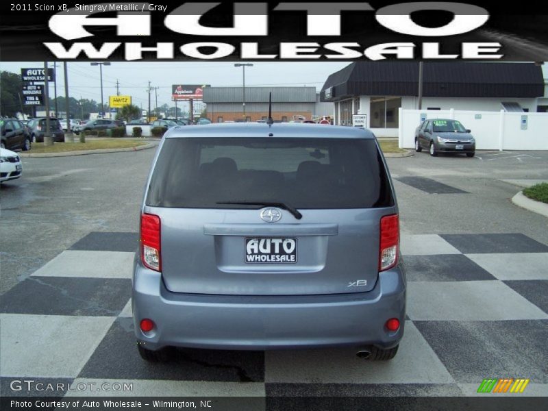 Stingray Metallic / Gray 2011 Scion xB