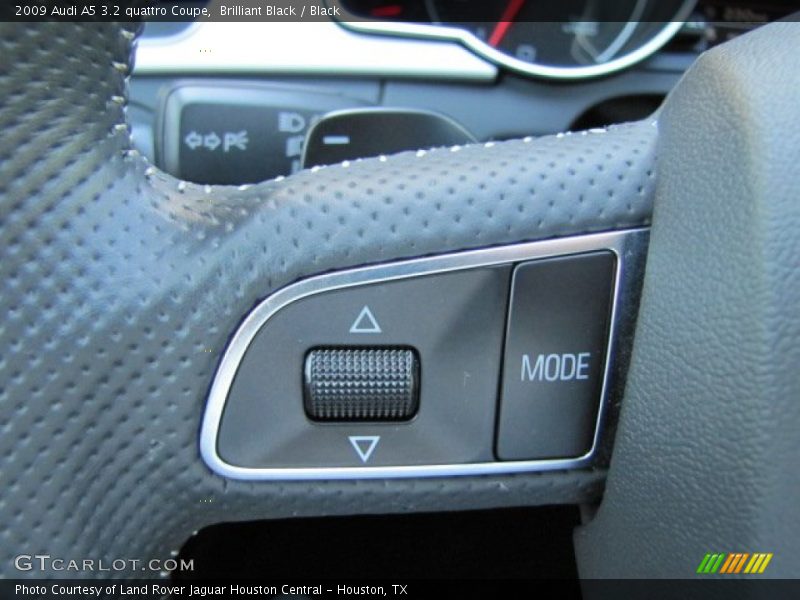 Controls of 2009 A5 3.2 quattro Coupe