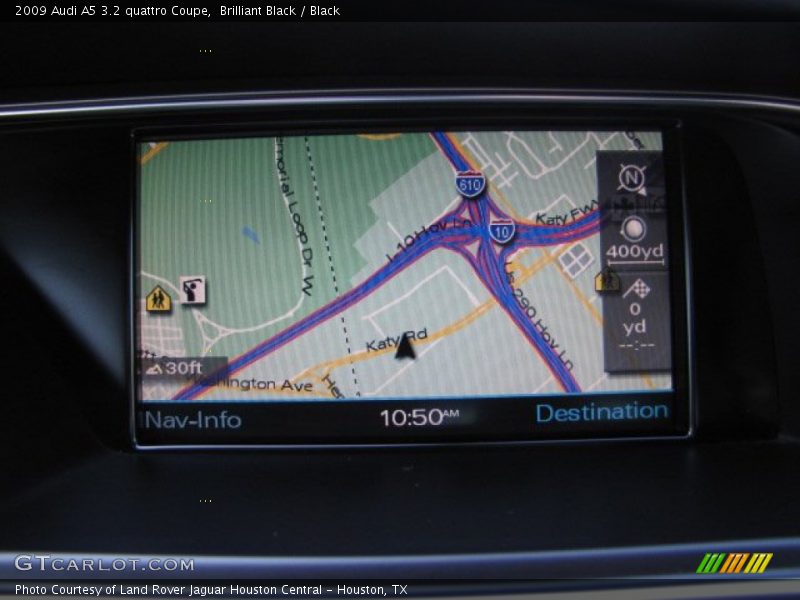 Navigation of 2009 A5 3.2 quattro Coupe