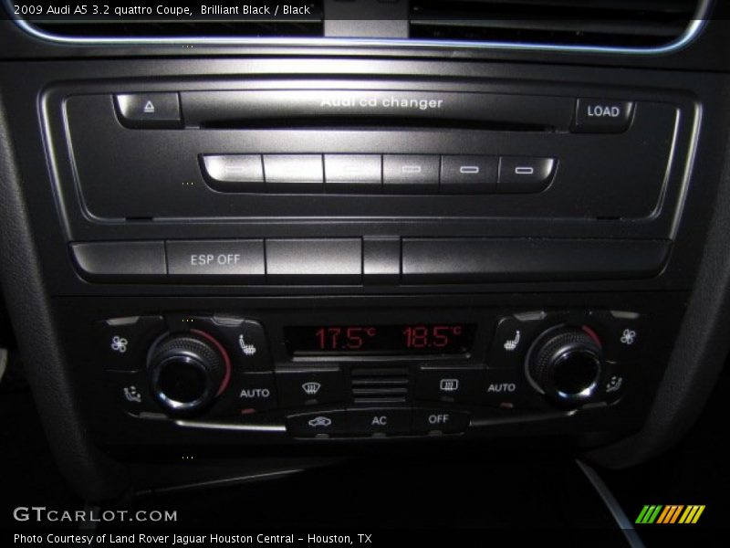 Brilliant Black / Black 2009 Audi A5 3.2 quattro Coupe