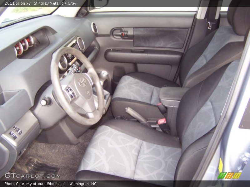 Stingray Metallic / Gray 2011 Scion xB
