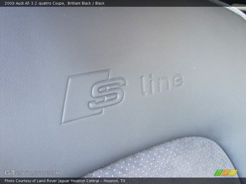 Brilliant Black / Black 2009 Audi A5 3.2 quattro Coupe