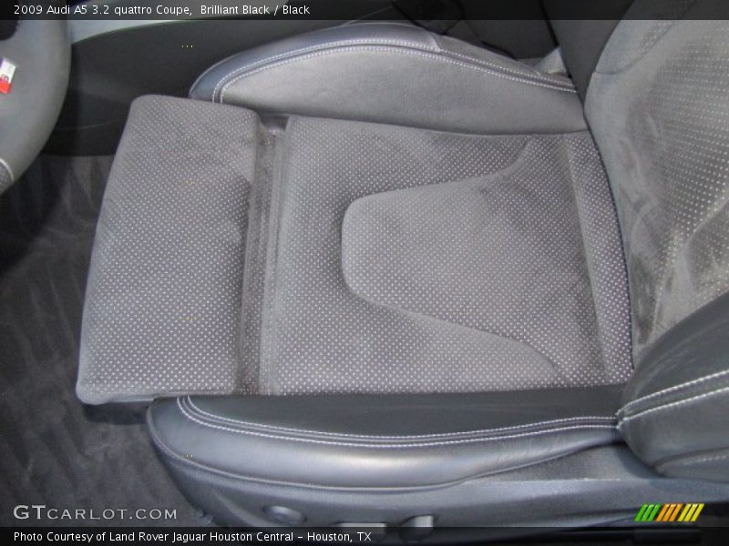 Brilliant Black / Black 2009 Audi A5 3.2 quattro Coupe