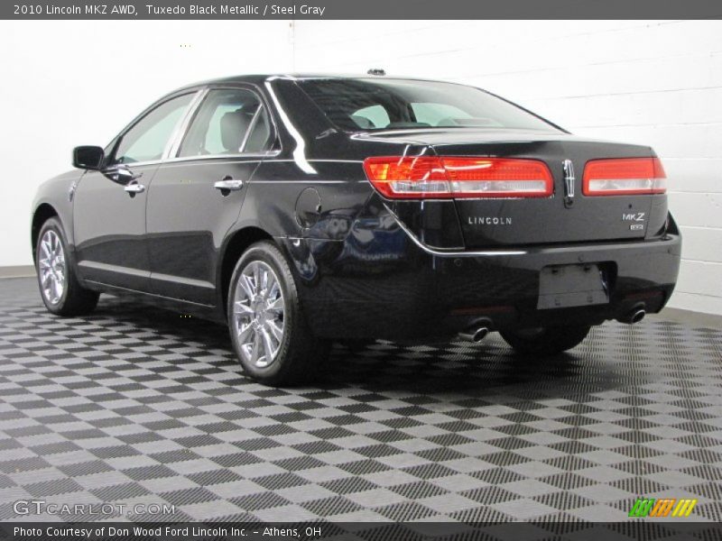 Tuxedo Black Metallic / Steel Gray 2010 Lincoln MKZ AWD