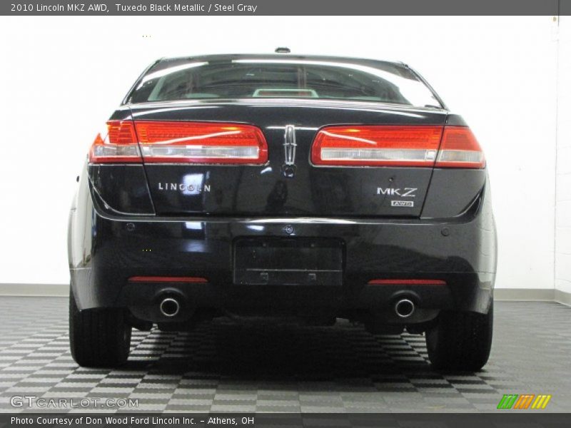 Tuxedo Black Metallic / Steel Gray 2010 Lincoln MKZ AWD