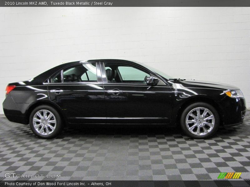 Tuxedo Black Metallic / Steel Gray 2010 Lincoln MKZ AWD