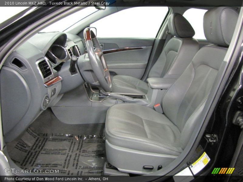 Tuxedo Black Metallic / Steel Gray 2010 Lincoln MKZ AWD