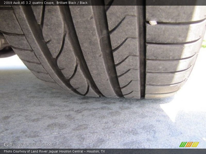 Brilliant Black / Black 2009 Audi A5 3.2 quattro Coupe