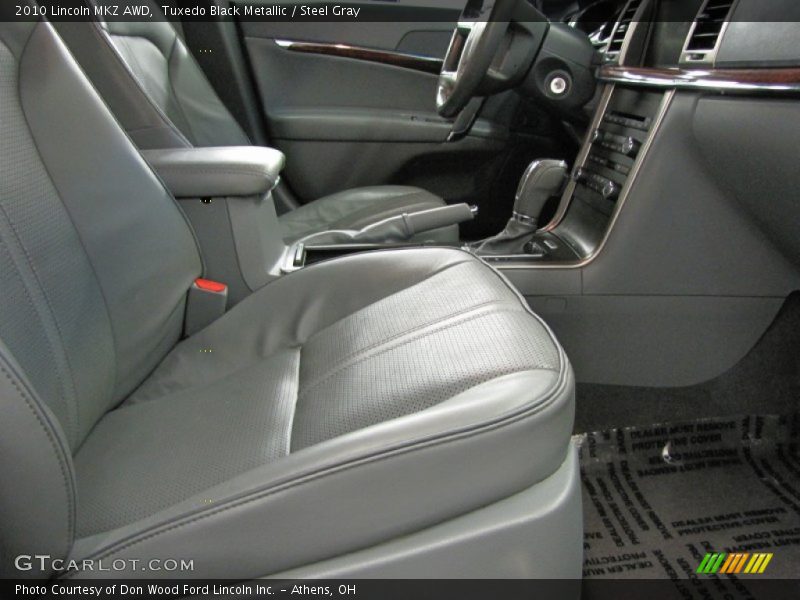Tuxedo Black Metallic / Steel Gray 2010 Lincoln MKZ AWD