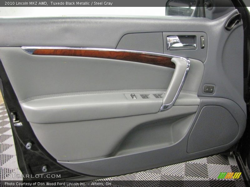 Tuxedo Black Metallic / Steel Gray 2010 Lincoln MKZ AWD