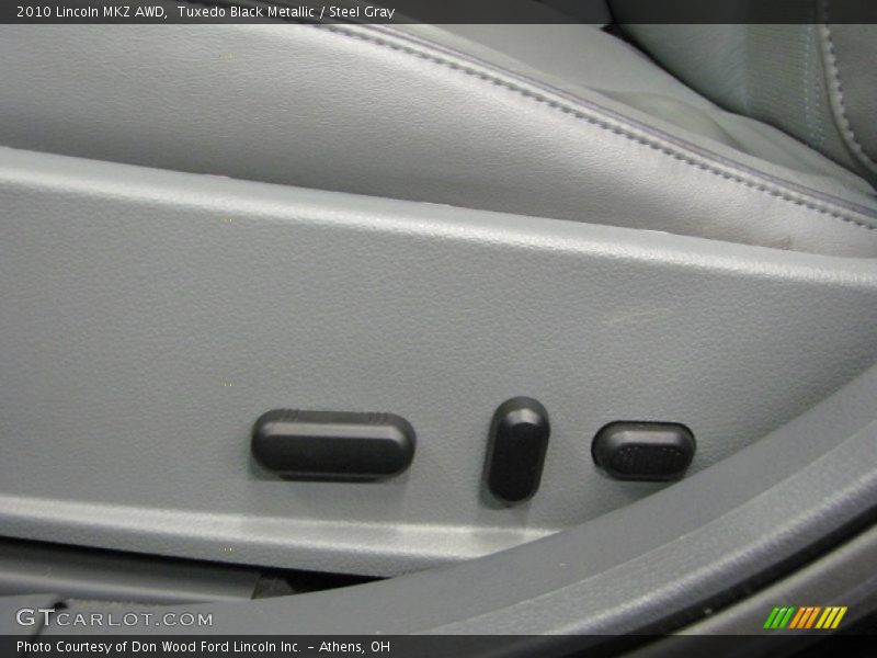 Tuxedo Black Metallic / Steel Gray 2010 Lincoln MKZ AWD
