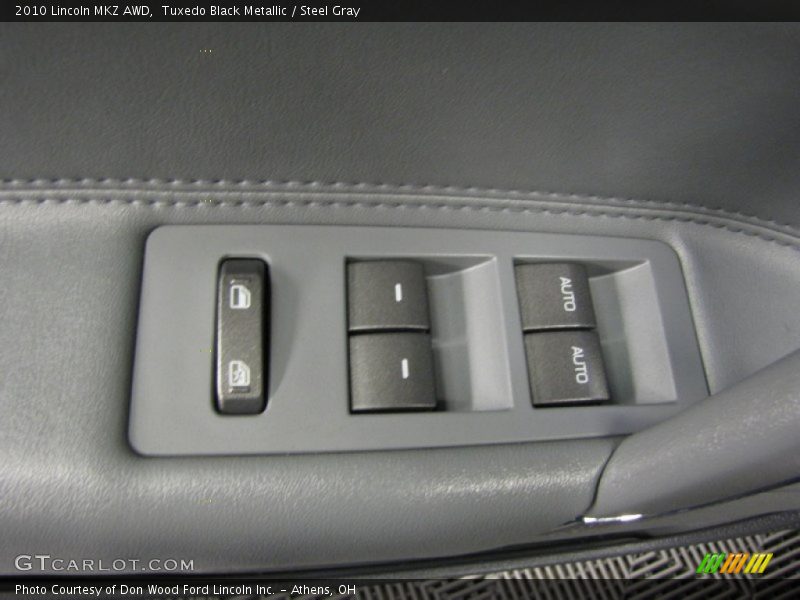 Tuxedo Black Metallic / Steel Gray 2010 Lincoln MKZ AWD
