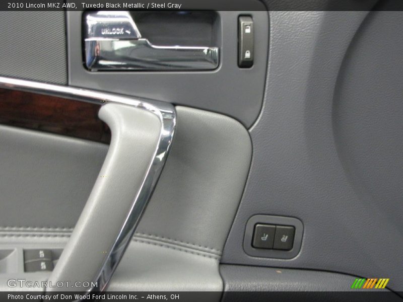 Tuxedo Black Metallic / Steel Gray 2010 Lincoln MKZ AWD