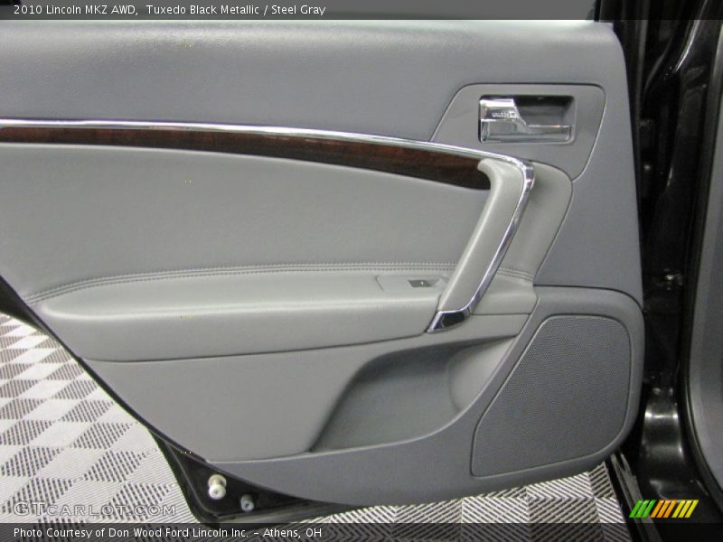 Tuxedo Black Metallic / Steel Gray 2010 Lincoln MKZ AWD