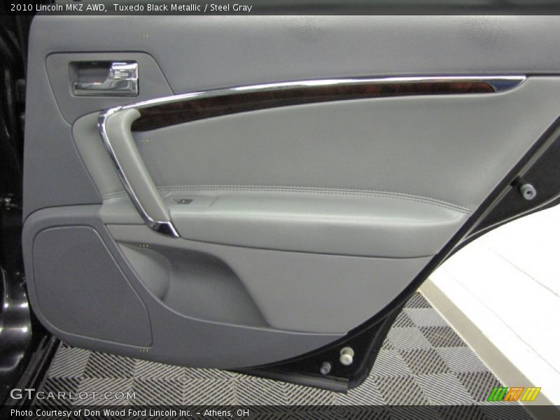 Tuxedo Black Metallic / Steel Gray 2010 Lincoln MKZ AWD