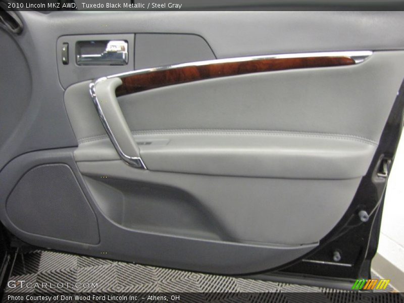 Tuxedo Black Metallic / Steel Gray 2010 Lincoln MKZ AWD