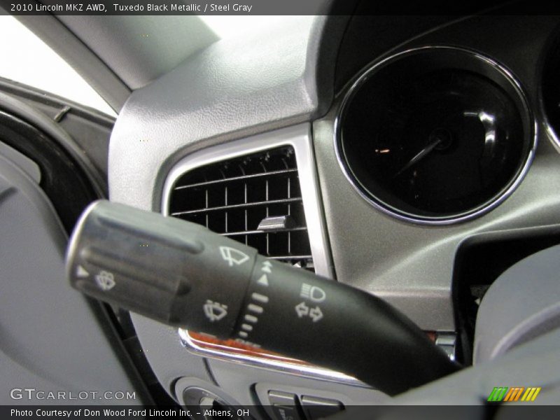 Tuxedo Black Metallic / Steel Gray 2010 Lincoln MKZ AWD