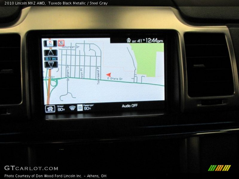 Tuxedo Black Metallic / Steel Gray 2010 Lincoln MKZ AWD