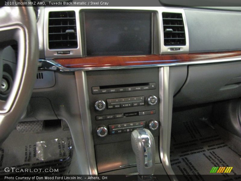Tuxedo Black Metallic / Steel Gray 2010 Lincoln MKZ AWD