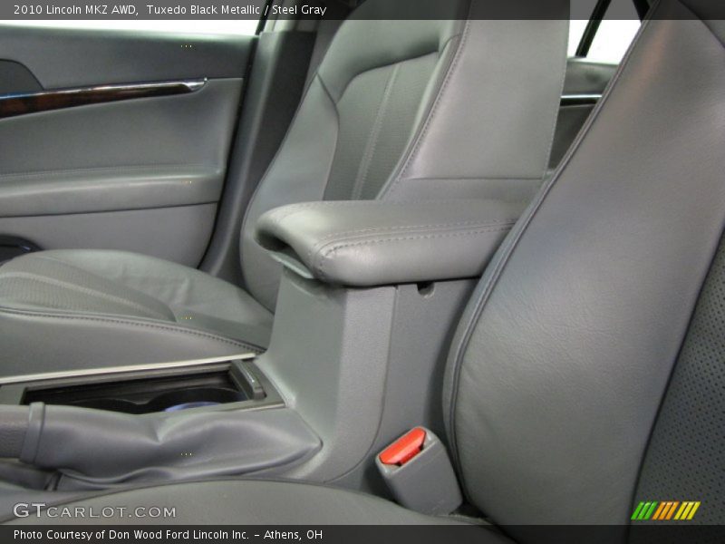 Tuxedo Black Metallic / Steel Gray 2010 Lincoln MKZ AWD