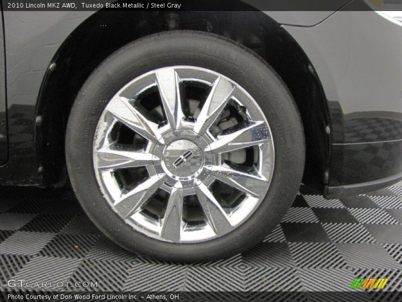 Tuxedo Black Metallic / Steel Gray 2010 Lincoln MKZ AWD