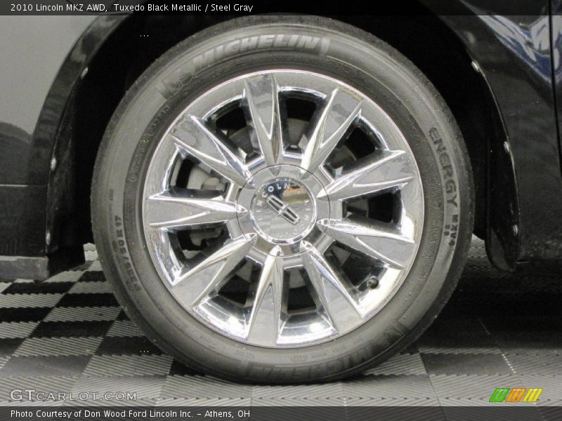 Tuxedo Black Metallic / Steel Gray 2010 Lincoln MKZ AWD