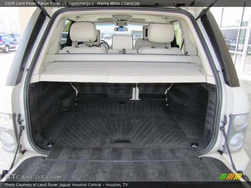 Alaska White / Sand/Jet 2008 Land Rover Range Rover V8 Supercharged