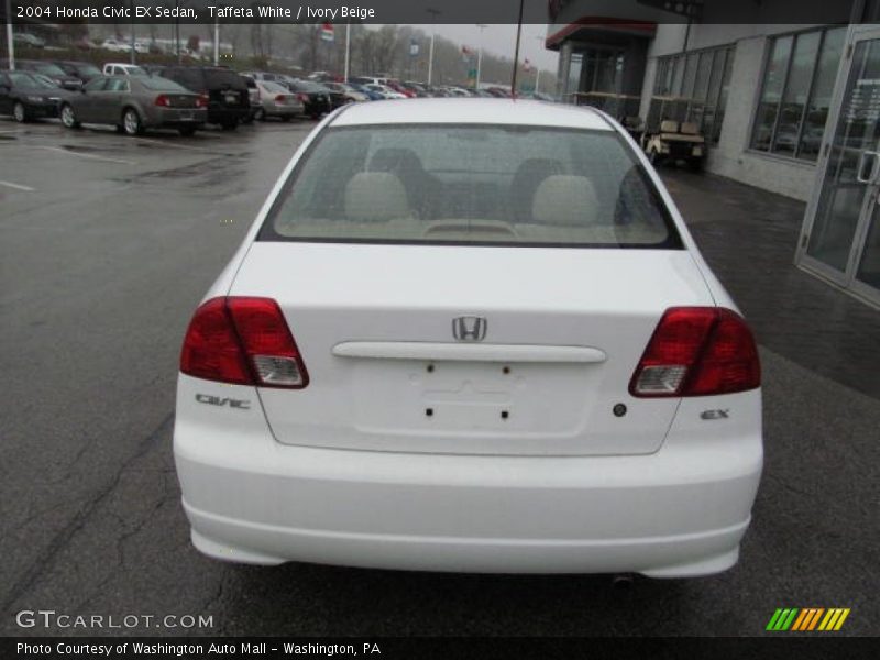 Taffeta White / Ivory Beige 2004 Honda Civic EX Sedan