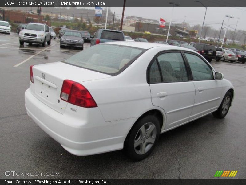 Taffeta White / Ivory Beige 2004 Honda Civic EX Sedan