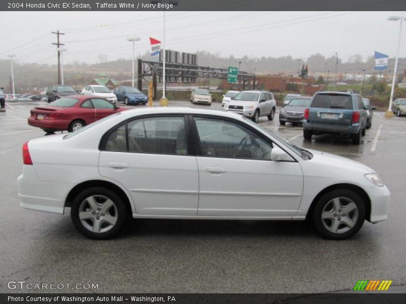 Taffeta White / Ivory Beige 2004 Honda Civic EX Sedan