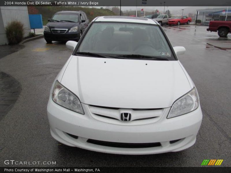 Taffeta White / Ivory Beige 2004 Honda Civic EX Sedan