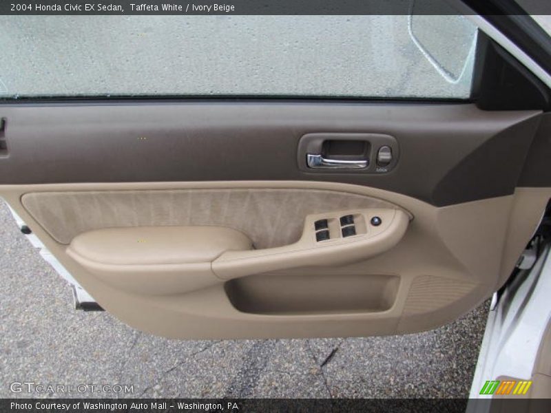 Taffeta White / Ivory Beige 2004 Honda Civic EX Sedan