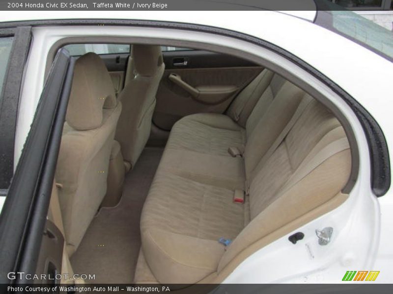 Taffeta White / Ivory Beige 2004 Honda Civic EX Sedan