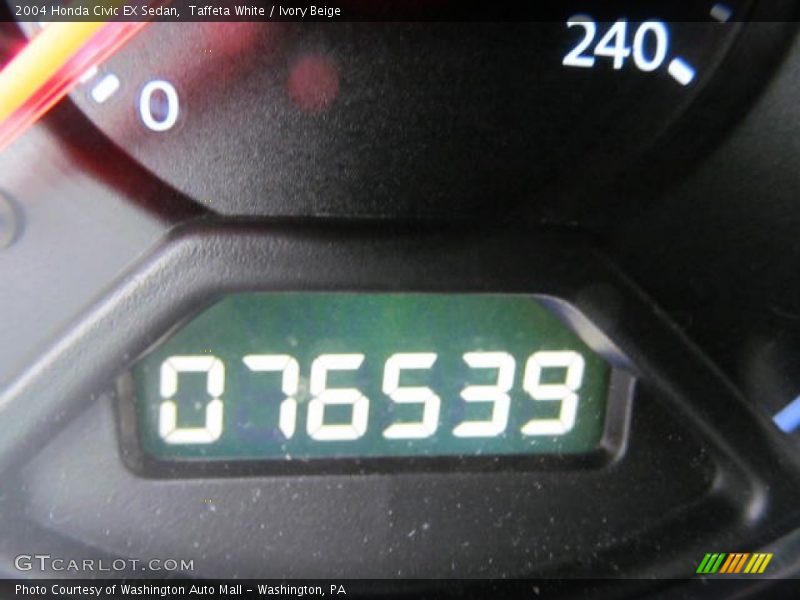 Taffeta White / Ivory Beige 2004 Honda Civic EX Sedan