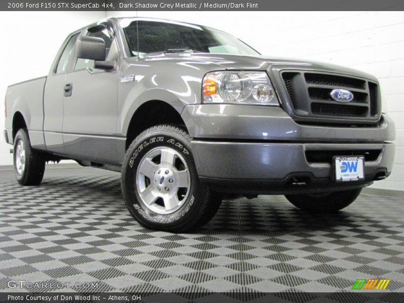 Dark Shadow Grey Metallic / Medium/Dark Flint 2006 Ford F150 STX SuperCab 4x4