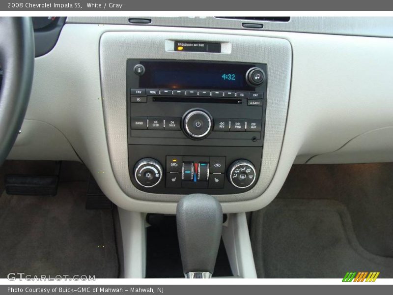 White / Gray 2008 Chevrolet Impala SS