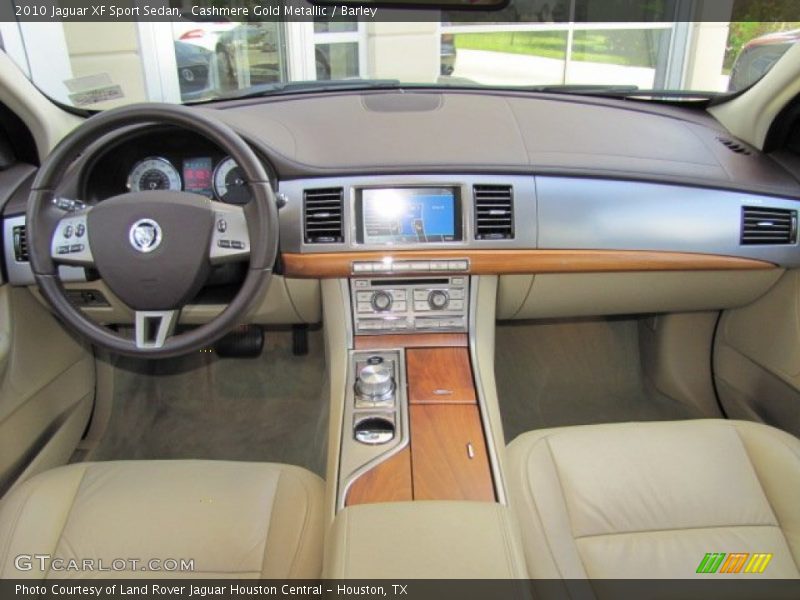 Cashmere Gold Metallic / Barley 2010 Jaguar XF Sport Sedan