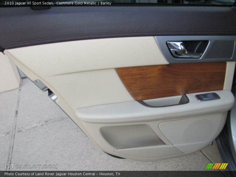 Cashmere Gold Metallic / Barley 2010 Jaguar XF Sport Sedan