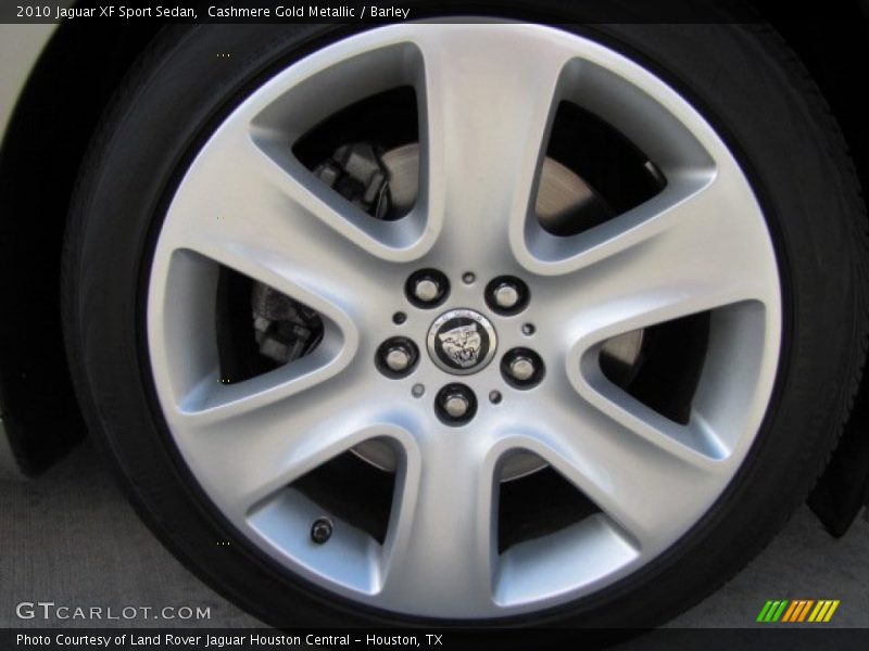 Cashmere Gold Metallic / Barley 2010 Jaguar XF Sport Sedan
