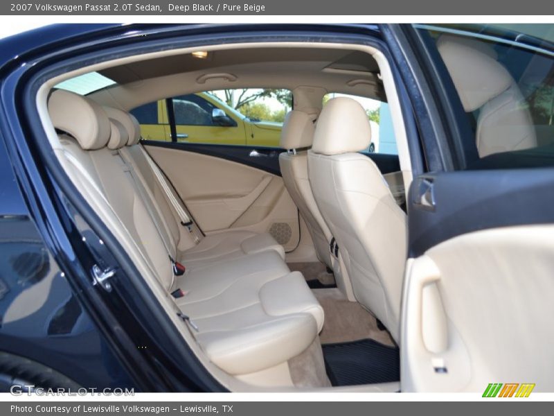 Deep Black / Pure Beige 2007 Volkswagen Passat 2.0T Sedan
