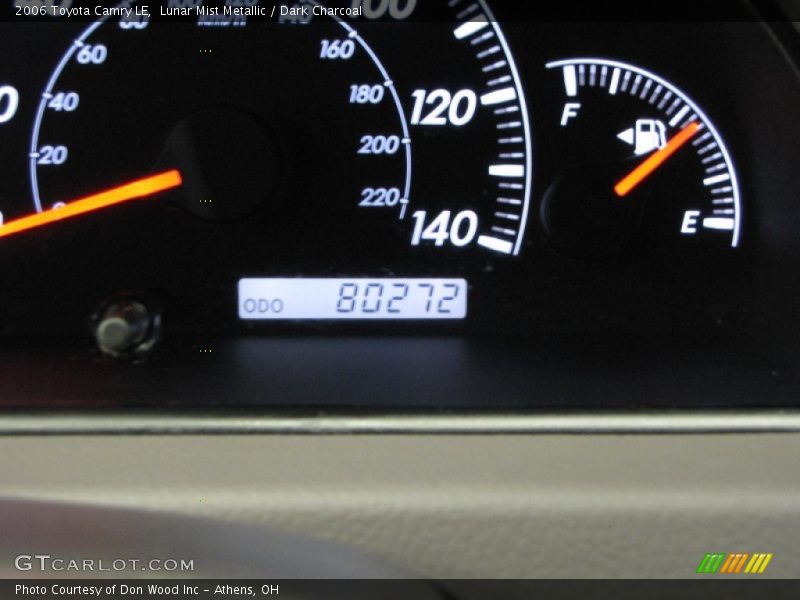 Lunar Mist Metallic / Dark Charcoal 2006 Toyota Camry LE