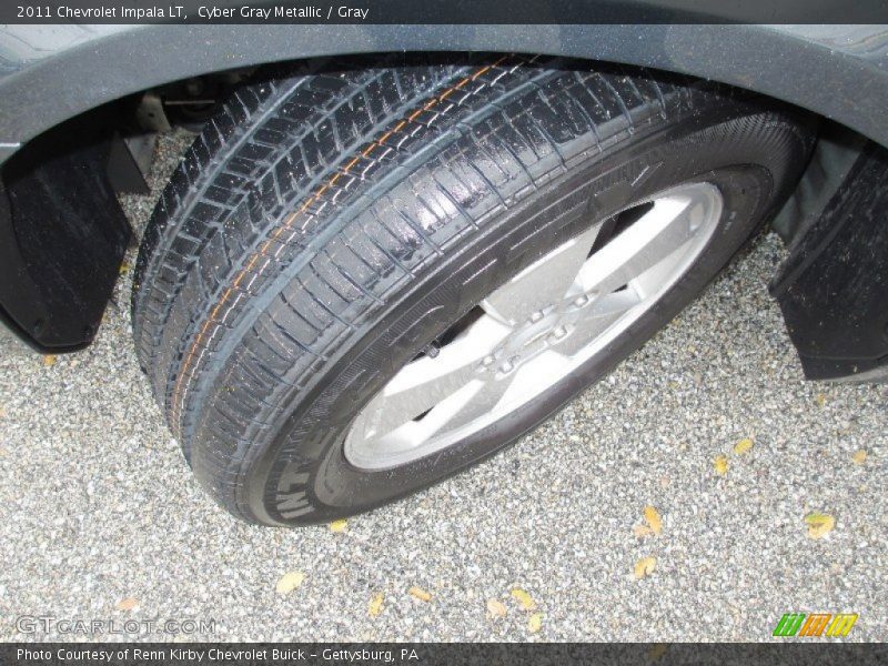 Cyber Gray Metallic / Gray 2011 Chevrolet Impala LT