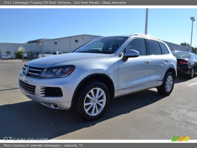 Cool Silver Metallic / Black Anthracite 2013 Volkswagen Touareg TDI Sport 4XMotion